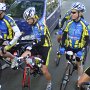 La squadra pronta ad andare in griglia