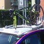 Il Damiano non si vede, ma la bici è lì pronta