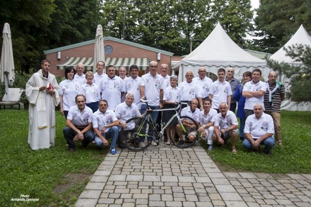 Benedizione Ciclisti 4.a Pedalata Saronno_Challans 2014_07_30 - 2014_08_10 - AI-008